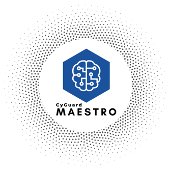 CyGuard Maestro Logo with Dots